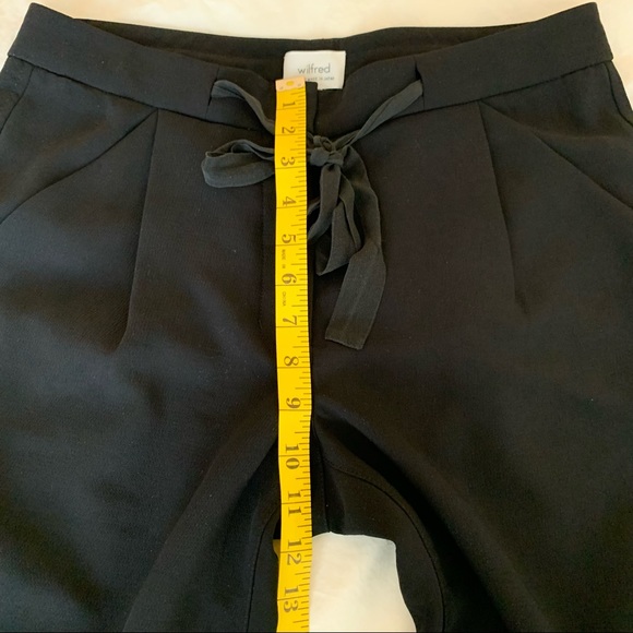 Aritzia Wilfred Allant Black Trouser Pants - Picture 12 of 15